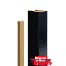 Stěnová lamela Unispo - ULM007 Černá lesklá 2750x40x29mm